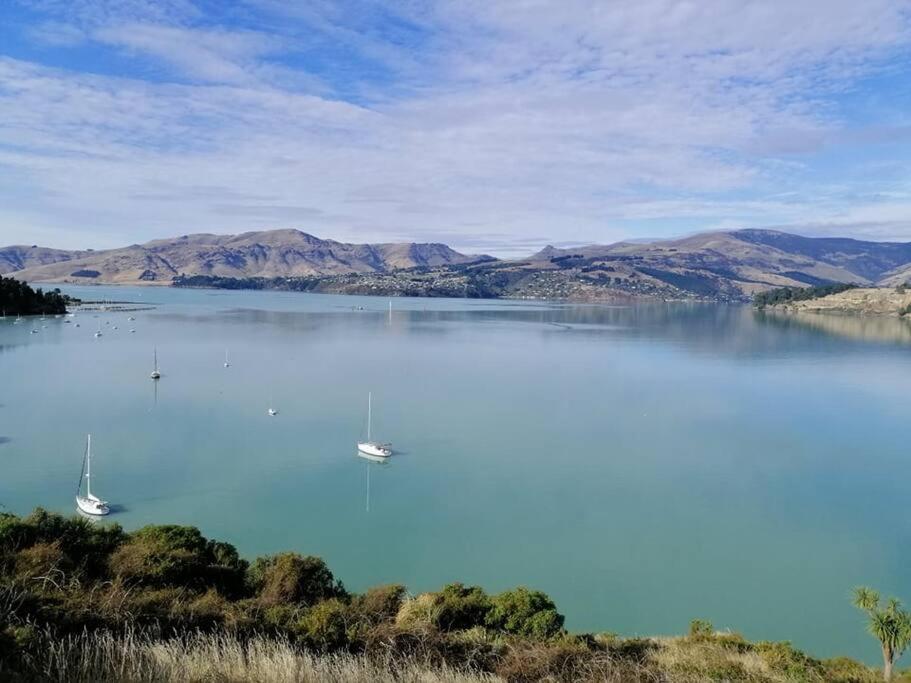 Cass Bay Retreat With Outdoor Bath Christchurch Daire Lyttelton Dış mekan fotoğraf