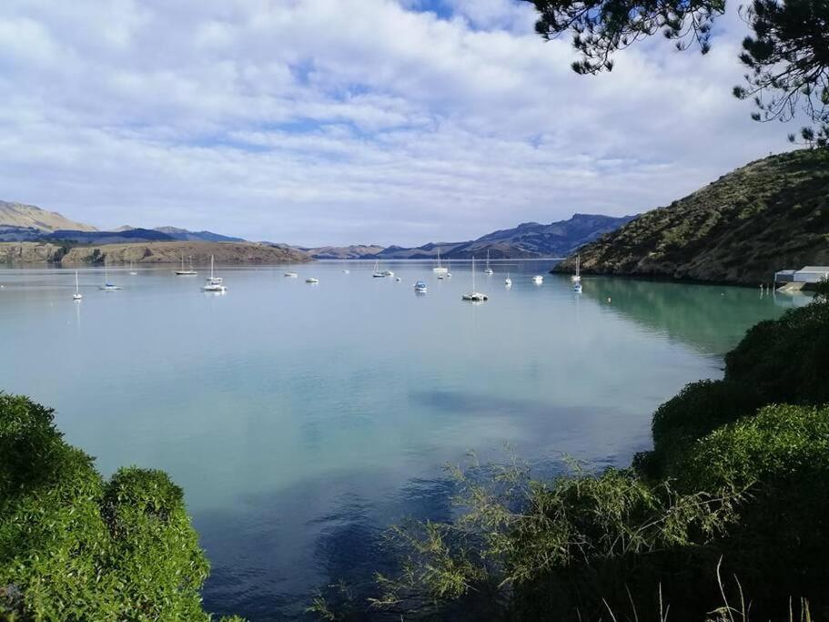 Cass Bay Retreat With Outdoor Bath Christchurch Daire Lyttelton Dış mekan fotoğraf